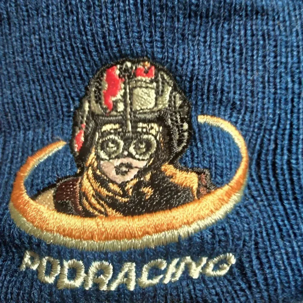 NWT VTG Star Wars Episode 1 Podracing Beanie Hat